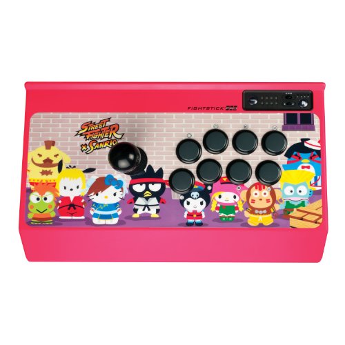 Street Fighter x Sanrio Arcade FightStick PRO for PlayStation 3 Accessories Mad Catz   