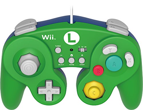 HORI Battle Pad with Turbo (Luigi)  - Nintendo Wii U Accessories HORI   