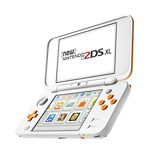 New Nintendo 2DS XL - Orange + White With Mario Kart 7 Pre-installed - Nintendo 2DS Consoles Nintendo   