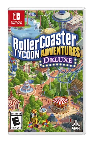 RollerCoaster Tycoon Adventures Deluxe - (NSW) Nintendo Switch Video Games Atari   