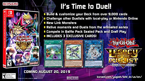 Yu-Gi-Oh! Legacy of the Duelist: Link Evolution - (NSW) Nintendo Switch Video Games Konami   