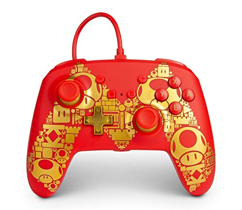 PowerA Enhanced Wired Controller (Golden Mario) - (NSW) Nintendo Switch Accessories PowerA   