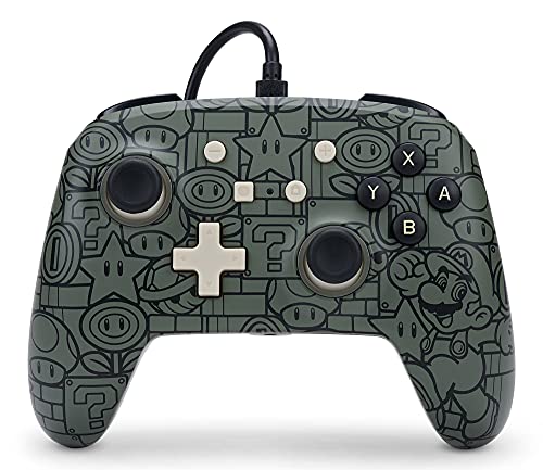 PowerA Enhanced Wired Controller (Power-Up Mario) - (NSW) Nintendo Switch Accessories PowerA   