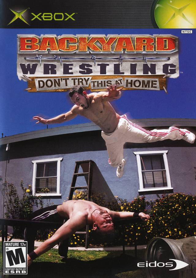 Backyard Wrestling: Don't Try This at Home - Xbox Video Games Eidos Interactive   