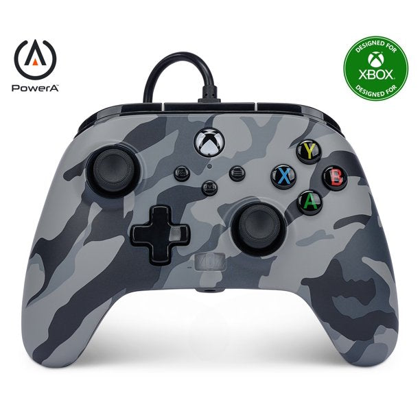 PowerA Enhanced Wired Controller (Metallic Arctic Camo) - (XSX) Xbox Series X Accessories PowerA   