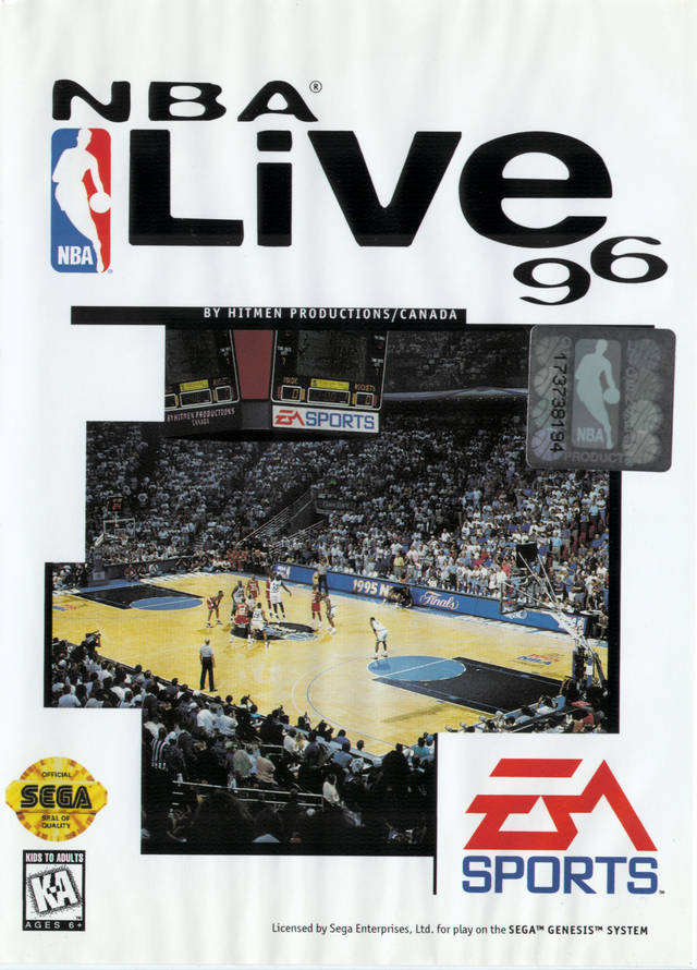 NBA Live '96 - (SG) SEGA Genesis [Pre-Owned] Video Games Electronic Arts   