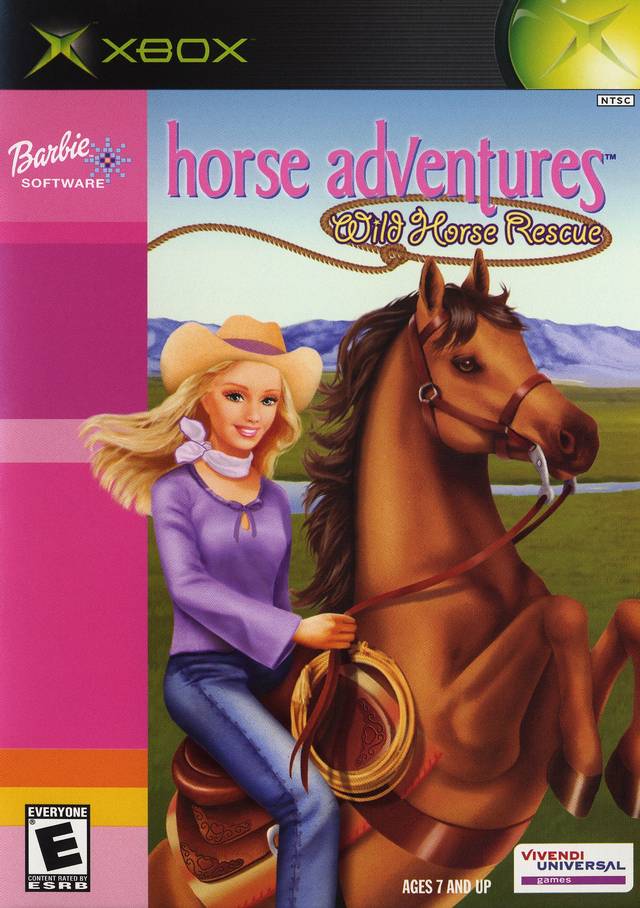 Barbie Horse Adventures: Wild Horse Rescue - Xbox Video Games VU Games   