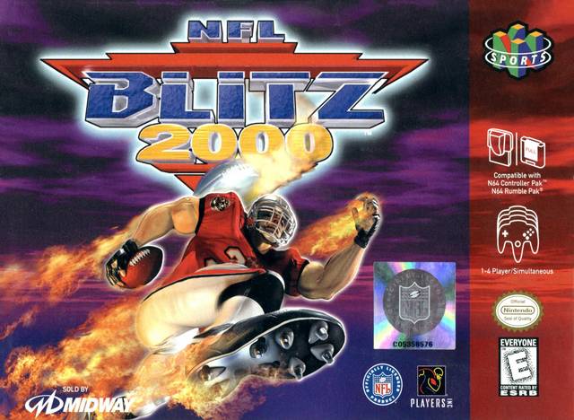 NFL Blitz 2000 - (N64) Nintendo 64 [Pre-Owned] Video Games Midway   