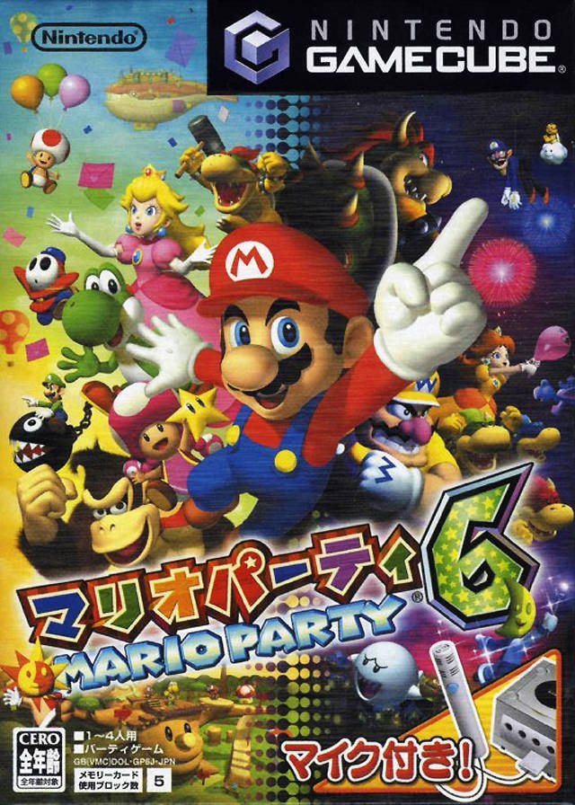 Mario Party 6 With Microphone Bundle - (GC) GameCube [Pre-Owned] (Japanese Import) Video Games Nintendo   