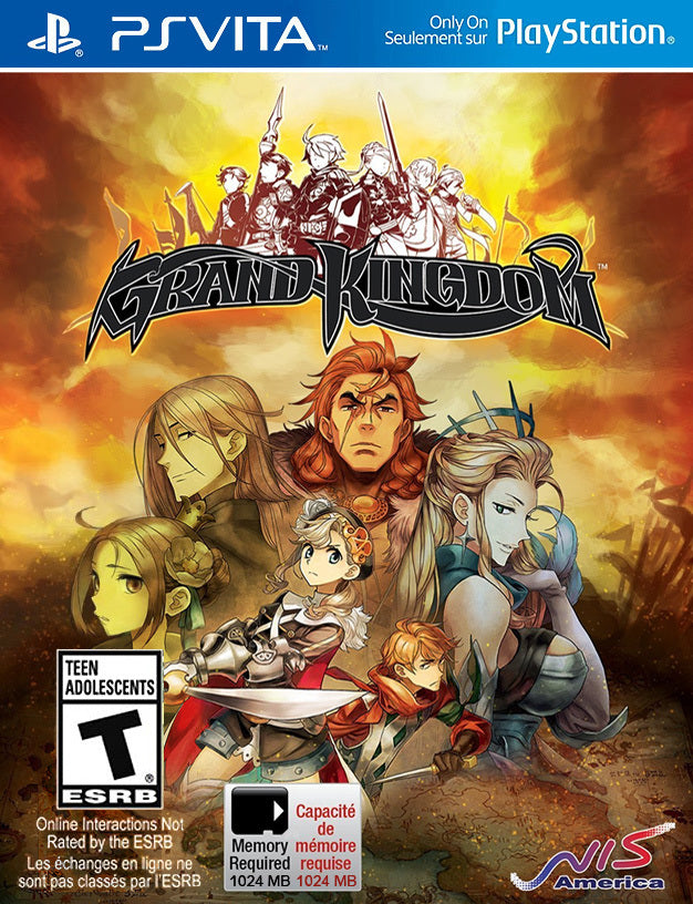 Grand Kingdom - (PSV) PS Vita [Pre-Owned] Video Games NIS America   