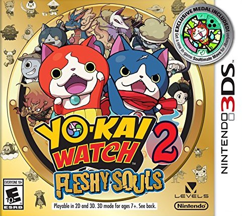 Yo-kai Watch 2: Fleshy Souls - Nintendo 3DS Video Games Nintendo   