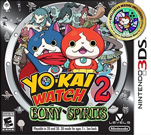 Yo-kai Watch 2: Bony Spirits - Nintendo 3DS [Pre-Owned] Video Games Nintendo   