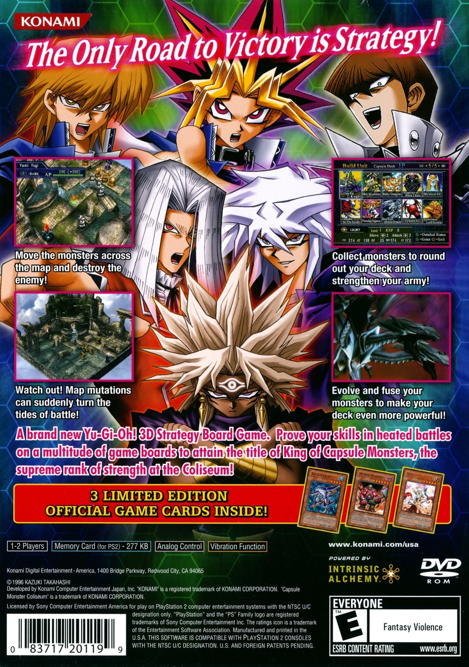 Yu-Gi-Oh! Capsule Monster Coliseum - (PS2) Playstation 2 [Pre-Owned] Video Games Konami   