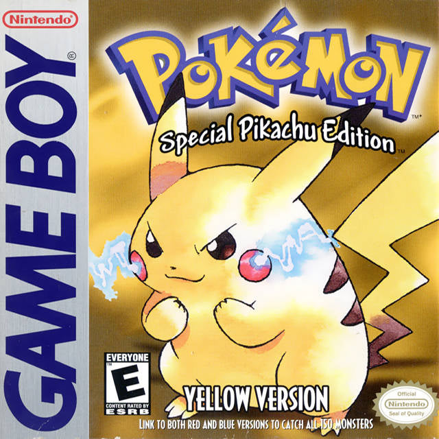 Pokemon Yellow Version: Special Pikachu Edition - (GB) Game Boy [Pre-Owned] Video Games Nintendo   