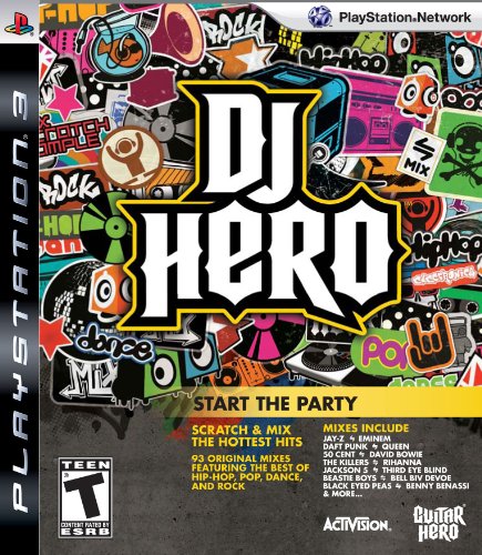 DJ Hero (Game Only) - PlayStation 3 [Pre-Owned] Video Games ACTIVISION   