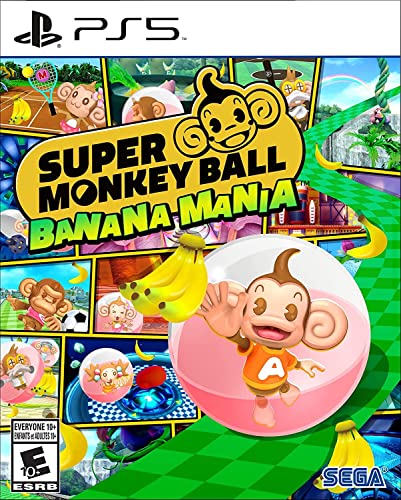 Super Monkey Ball: Banana Mania - (PS5) PlayStation 5 Video Games SEGA   