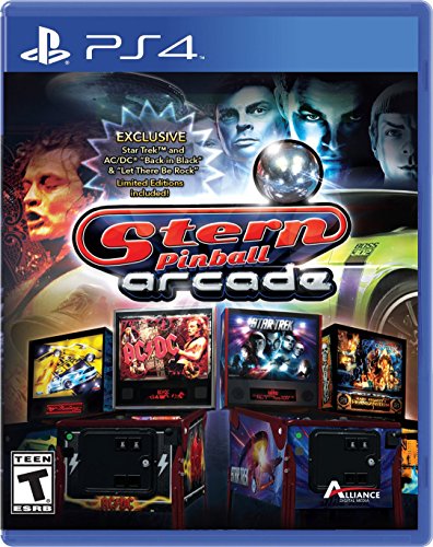 Stern Pinball Arcade - (PS4) PlayStation 4 Video Games Alliance Digital Media   