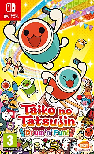 Taiko no Tatsujin: Drum 'n' Fun! - (NSW) Nintendo Switch (European Import) Video Games Namco Bandai   