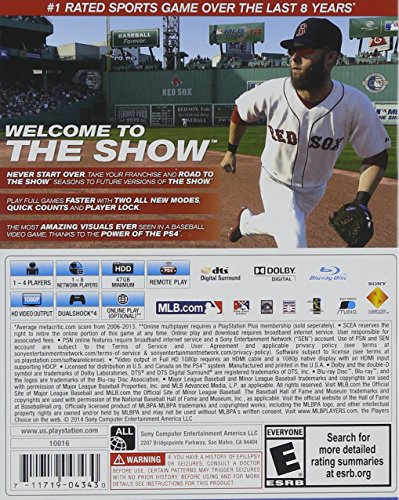 MLB 14: The Show - (PS4) Playstation 4 [Pre-Owned] Video Games PlayStation   