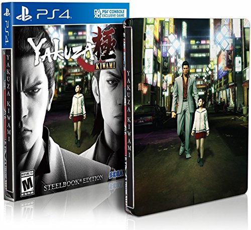 Yakuza Kiwami Steelbook Edition - (PS4) PlayStation 4 Video Games SEGA   