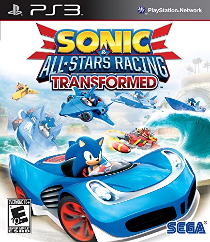 Sonic & All-Stars Racing Transformed - (PS3) PlayStation 3 Video Games SEGA   