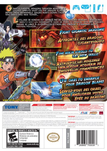 Naruto Shippuden: Dragon Blade Chronicles - Nintendo Wii [Pre-Owned] Video Games Atlus   