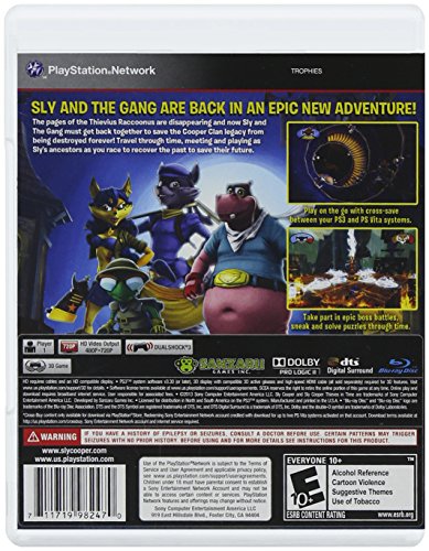 Sly Cooper: Thieves in Time - (PS3) Playstation 3 [Pre-Owned] Video Games SCEA   