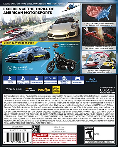 The Crew 2 - (PS4) PlayStation 4 [Pre-Owned] Video Games Ubisoft   