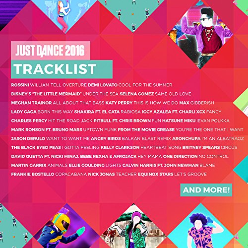 Just Dance 2016 - Nintendo Wii U Video Games Ubisoft   