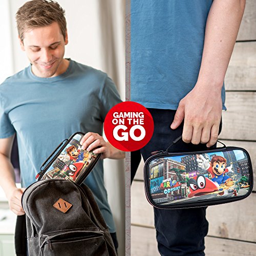 RDS Industries Deluxe Travel Case (Super Mario Odyssey) - (NSW) Nintendo Switch Accessories RDS Industries   