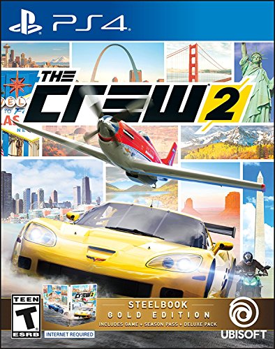 The Crew 2 Gold Edition - (PS4) PlayStation 4 Video Games Ubisoft   