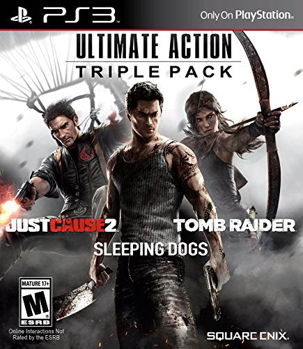 Ultimate Action Triple Pack - (PS3) PlayStation 3 Video Games Square Enix   