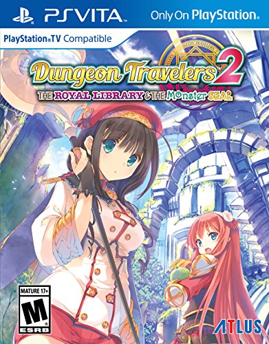 Dungeon Travelers 2: The Royal Library & the Monster Seal - (PSV) PlayStation Vita Video Games Atlus   