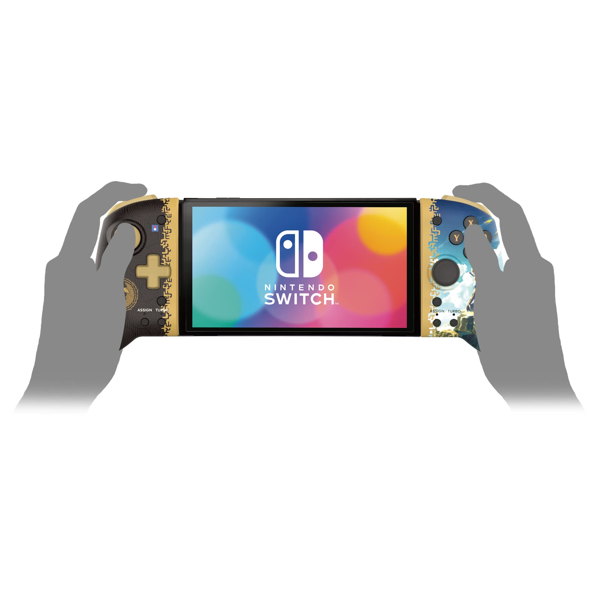 HORI Nintendo Switch Split Pad Pro (The Legend of Zelda: Tears of the Kingdom) - (NSW) Nintendo Switch Accessories HORI   