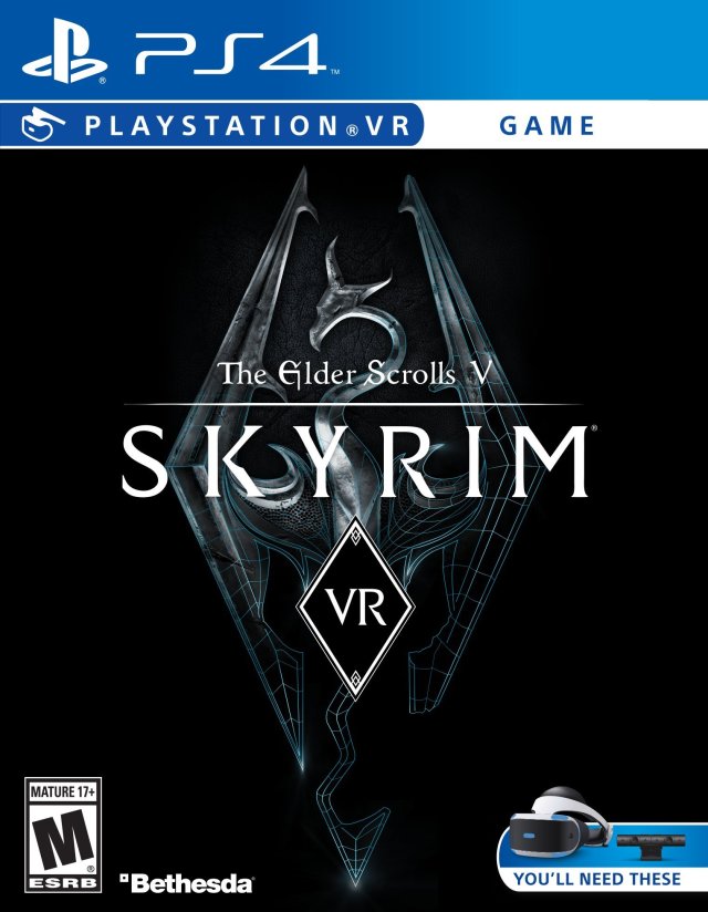 The Elder Scrolls V: Skyrim VR - (PS4) PlayStation 4 Video Games Bethesda Softworks   