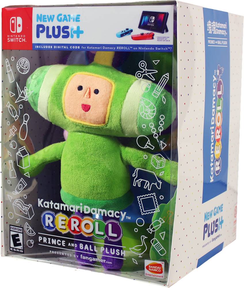 Katamari Damacy Reroll ( Digital Game , Prince and Ball Plush ) - Nintendo Switch Video Games BANDAI NAMCO Entertainment   