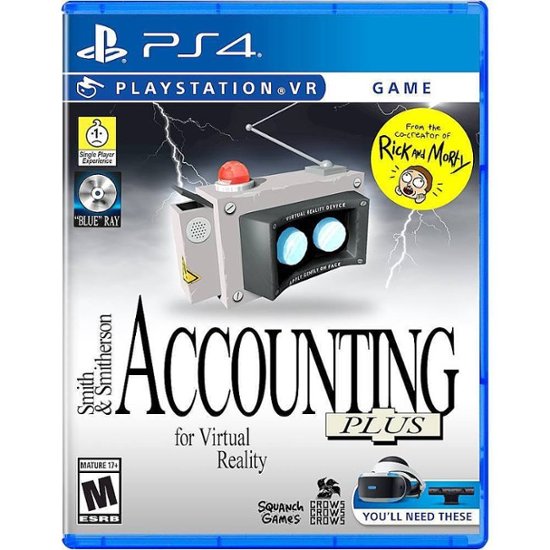 Accounting Plus (PlayStation VR) (Limited Run #272) - (PS4) Playstation 4 Video Games Limited Run Games   