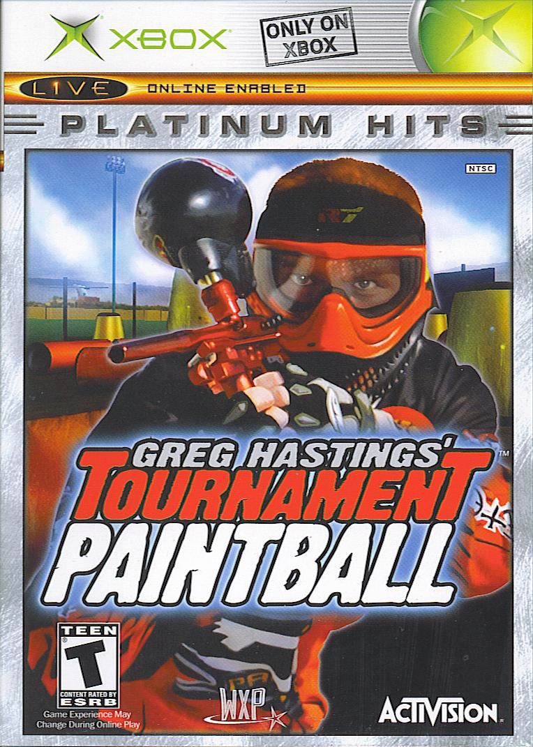 Greg Hastings' Tournament Paintball (Platinum Hits) - (XB) Xbox [Pre-Owned] Video Games Activision   