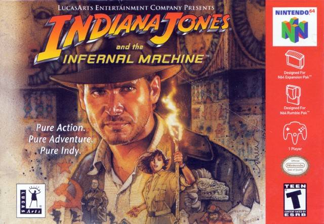 Indiana Jones and the Infernal Machine - (N64) Nintendo 64 [Pre-Owned] Video Games LucasArts   