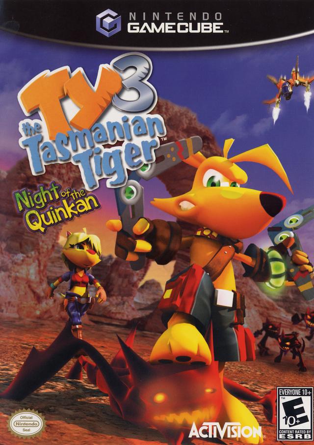 Ty the Tasmanian Tiger 3: Night of the Quinkan - (GC) GameCube [Pre-Owned] Video Games Activision Value   