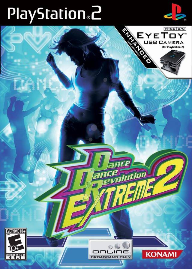 Dance Dance Revolution Extreme 2 - (PS2) PlayStation 2 [Pre-Owned] Video Games Konami   