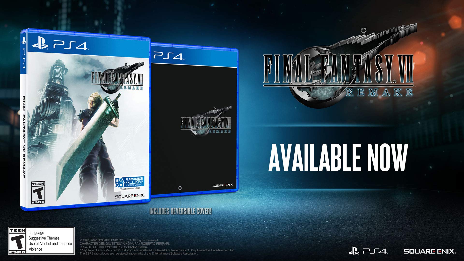 Final Fantasy VII: Remake - (PS4) PlayStation 4 [Pre-Owned] Video Games Square Enix   