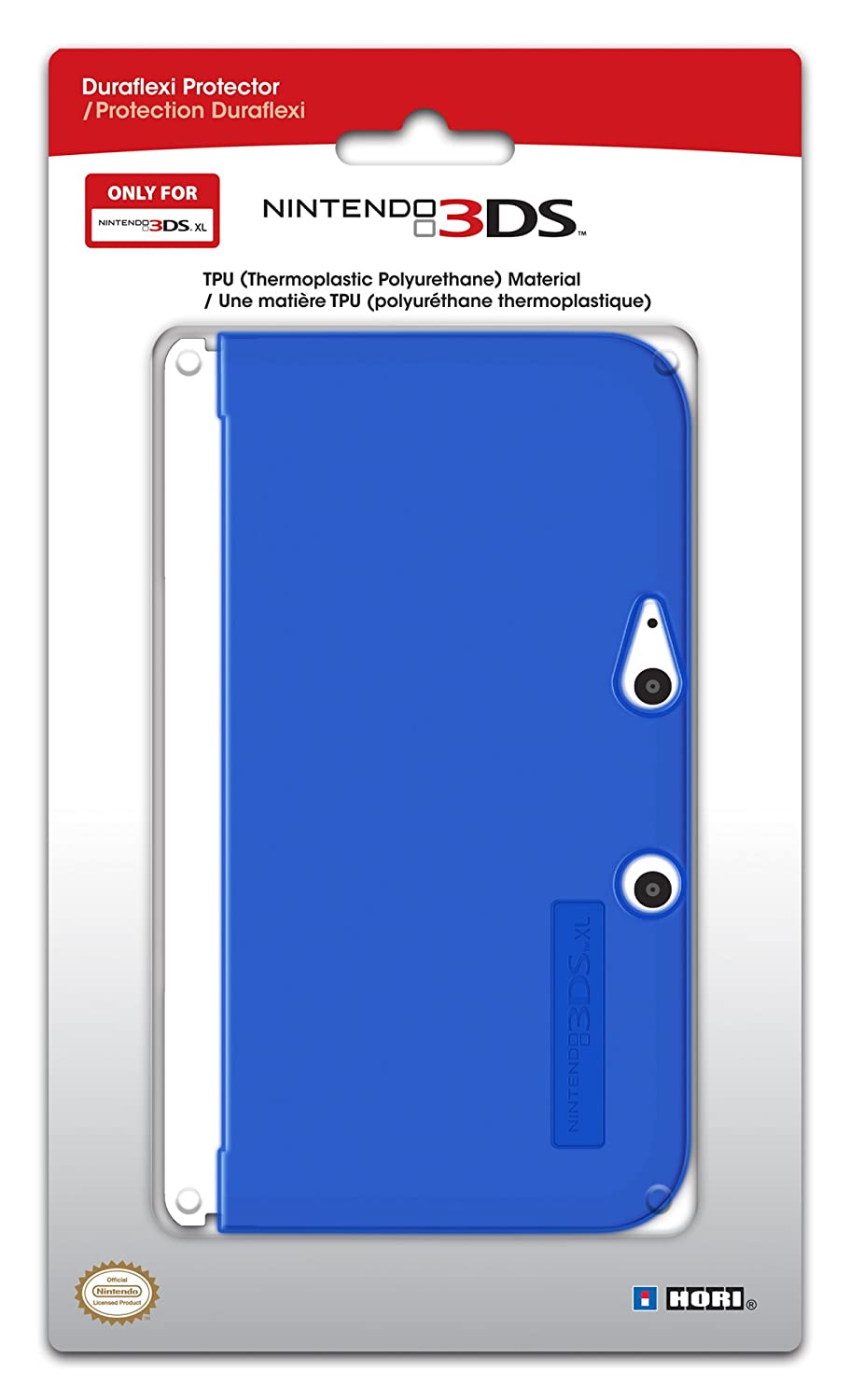 HORI Nintendo 3DS XL Duraflexi Protector (Blue) - (3DS) Nintendo 3DS Accessories HORI   