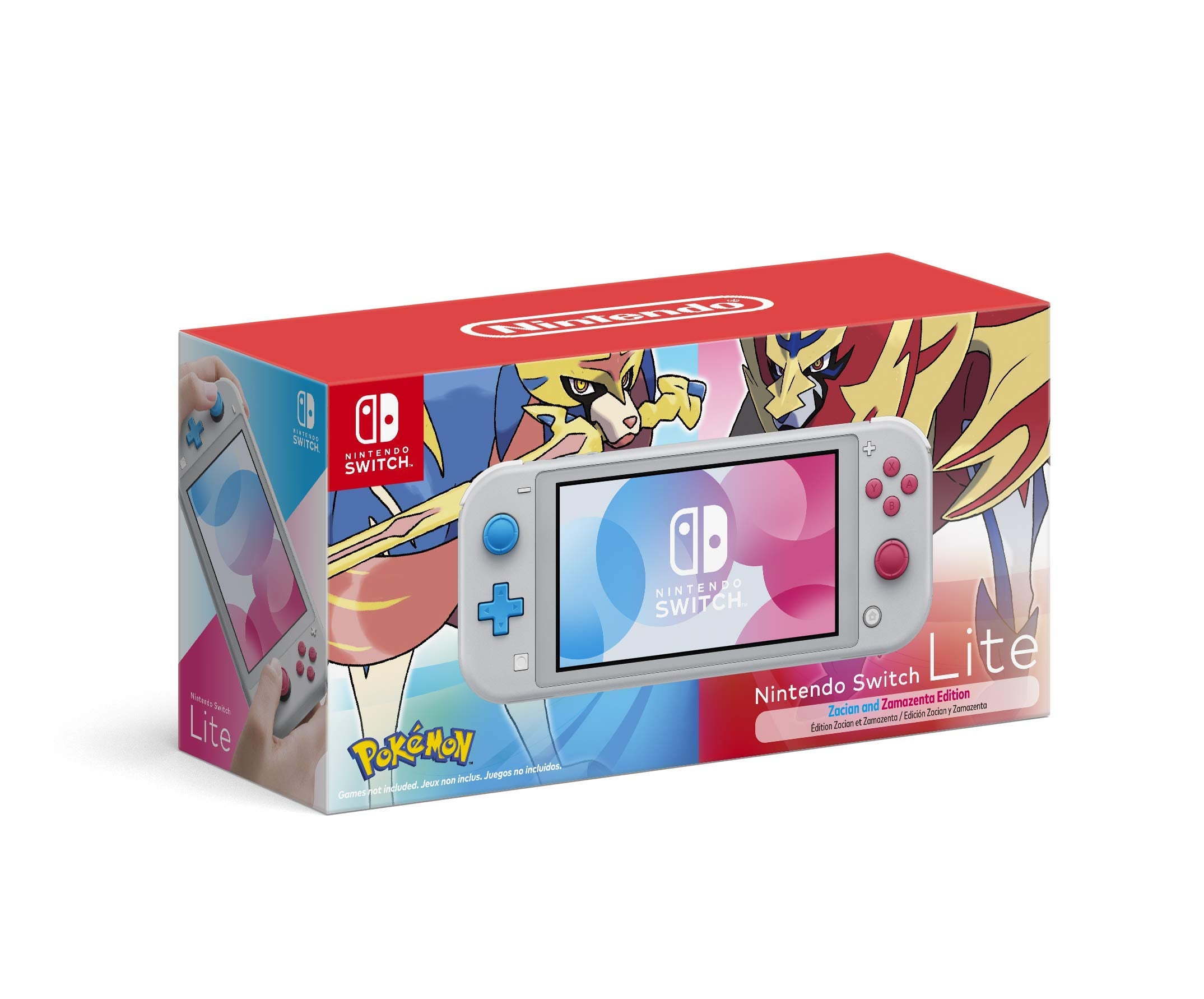 Nintendo Switch Lite (Zacian and Zamazenta Edition) - (NSW) Nintendo Switch Consoles Nintendo   