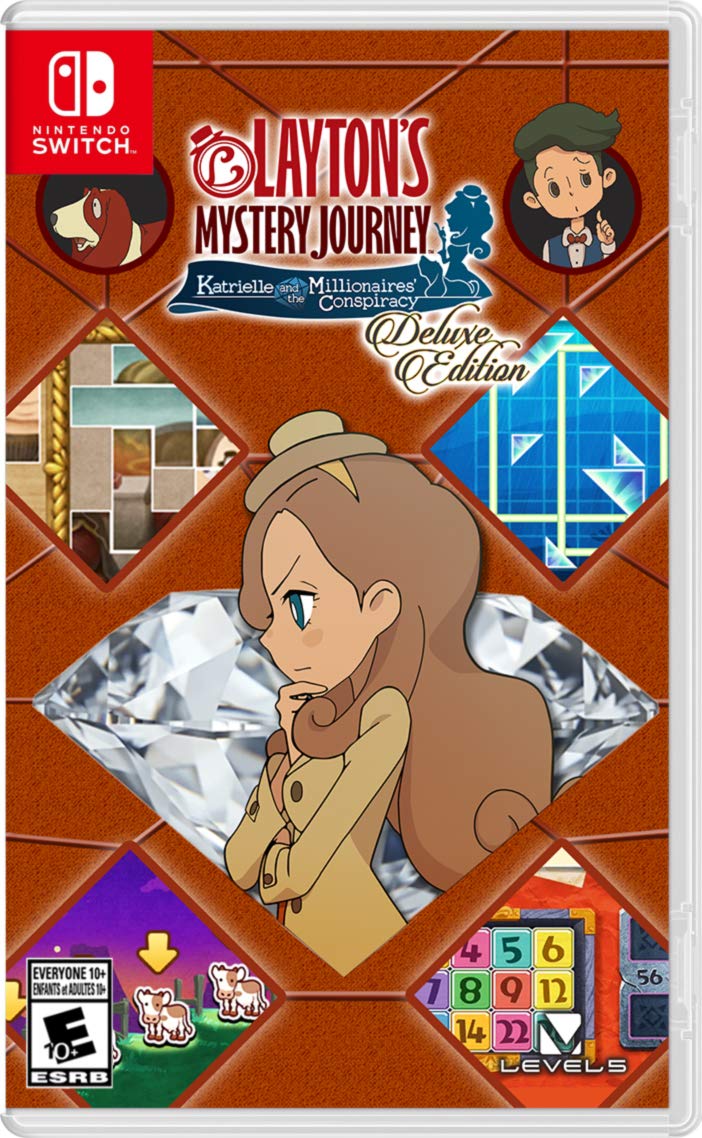 Layton's Mystery Journey: Katrielle and the Millionaires' Conspiracy - Deluxe Edition - (NSW) Nintendo Switch Video Games Level 5   