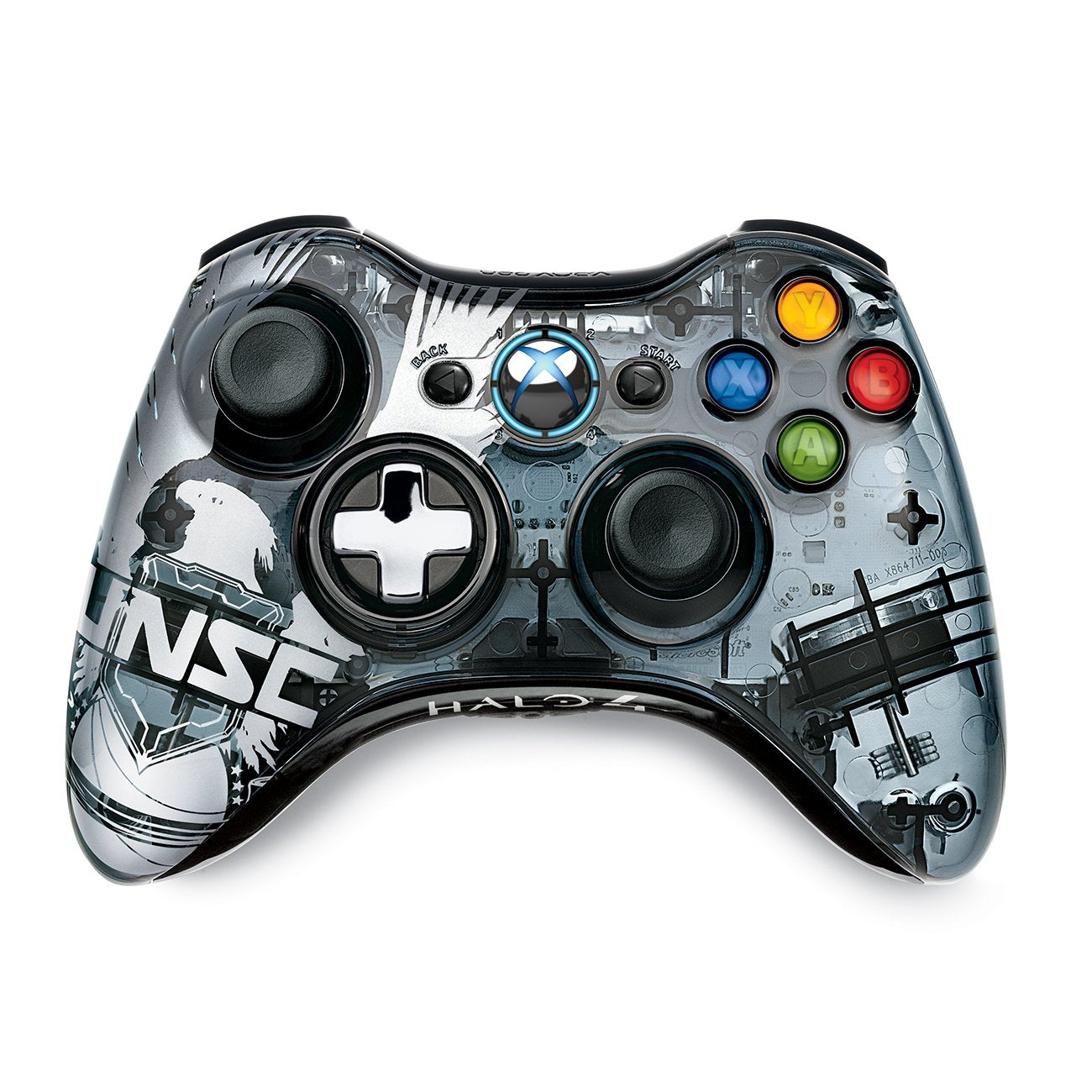 Microsoft Xbox 360 Halo 4 Limited Edition Wireless Controller - Xbox 360 Accessories J&L Game   