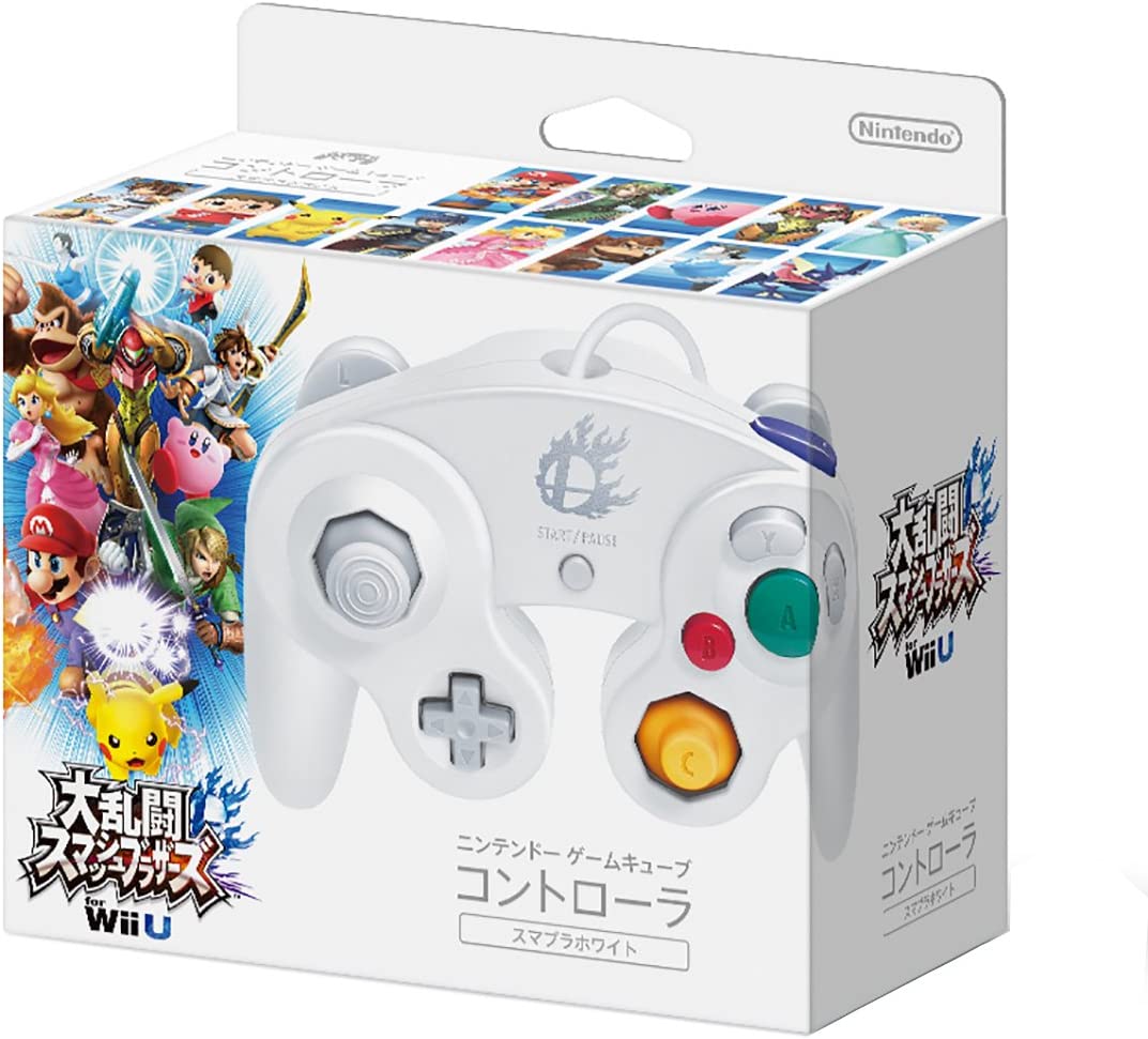 Nintendo GameCube Controller (Super Smash Bros) (White) - (GC) GameCube [Pre-Owned] Accessories Nintendo   