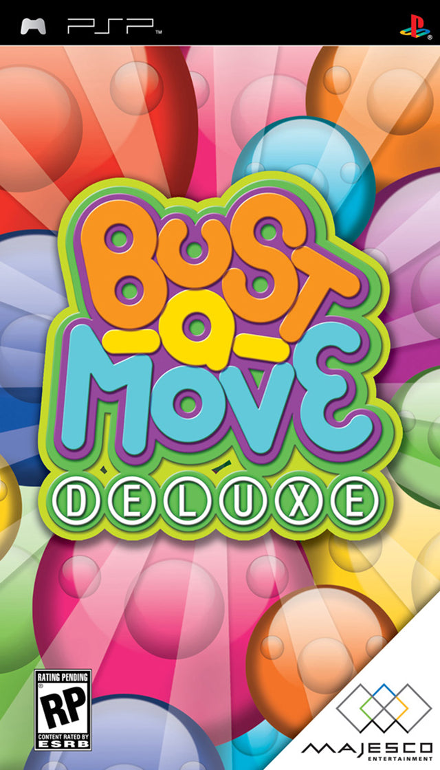 Bust-A-Move Deluxe - Sony PSP [Pre-Owned] Video Games Majesco   