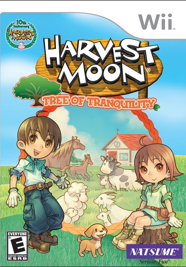 Harvest Moon: Tree of Tranquility - Nintendo Wii [Pre-Owned] Video Games Natsume   