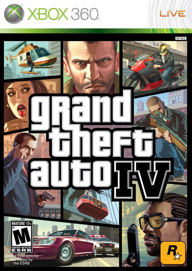 Grand Theft Auto IV - Xbox 360 Video Games Rockstar Games   